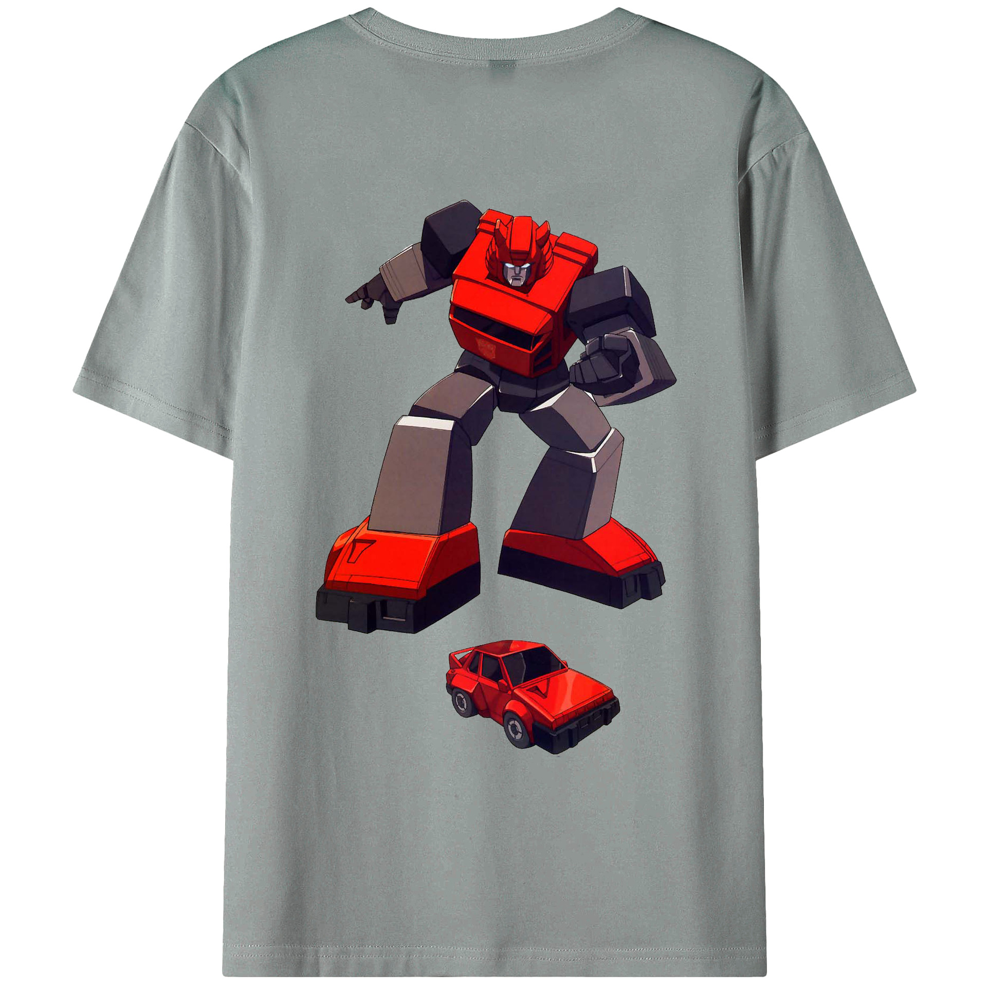 （画像用）  綿100％ メンズ半袖Tシャツ（バックプリント） 通気性